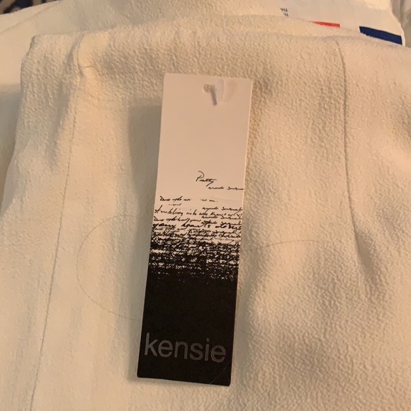 NWT Kenzie Open Back Lace Ivory Dress - Picture 10 of 10